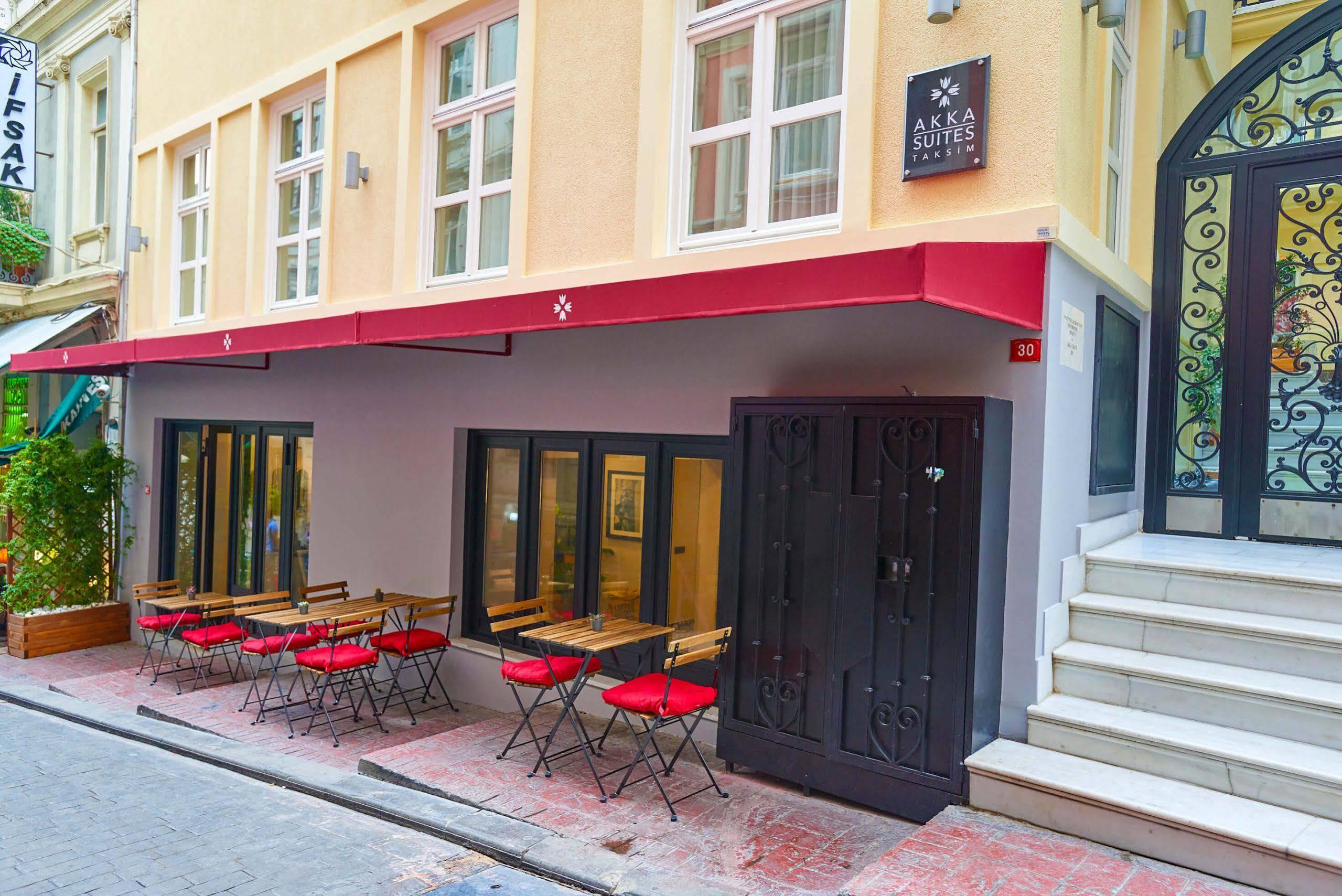 Akka Suites Taksim-Special Class Istanbul Exterior foto