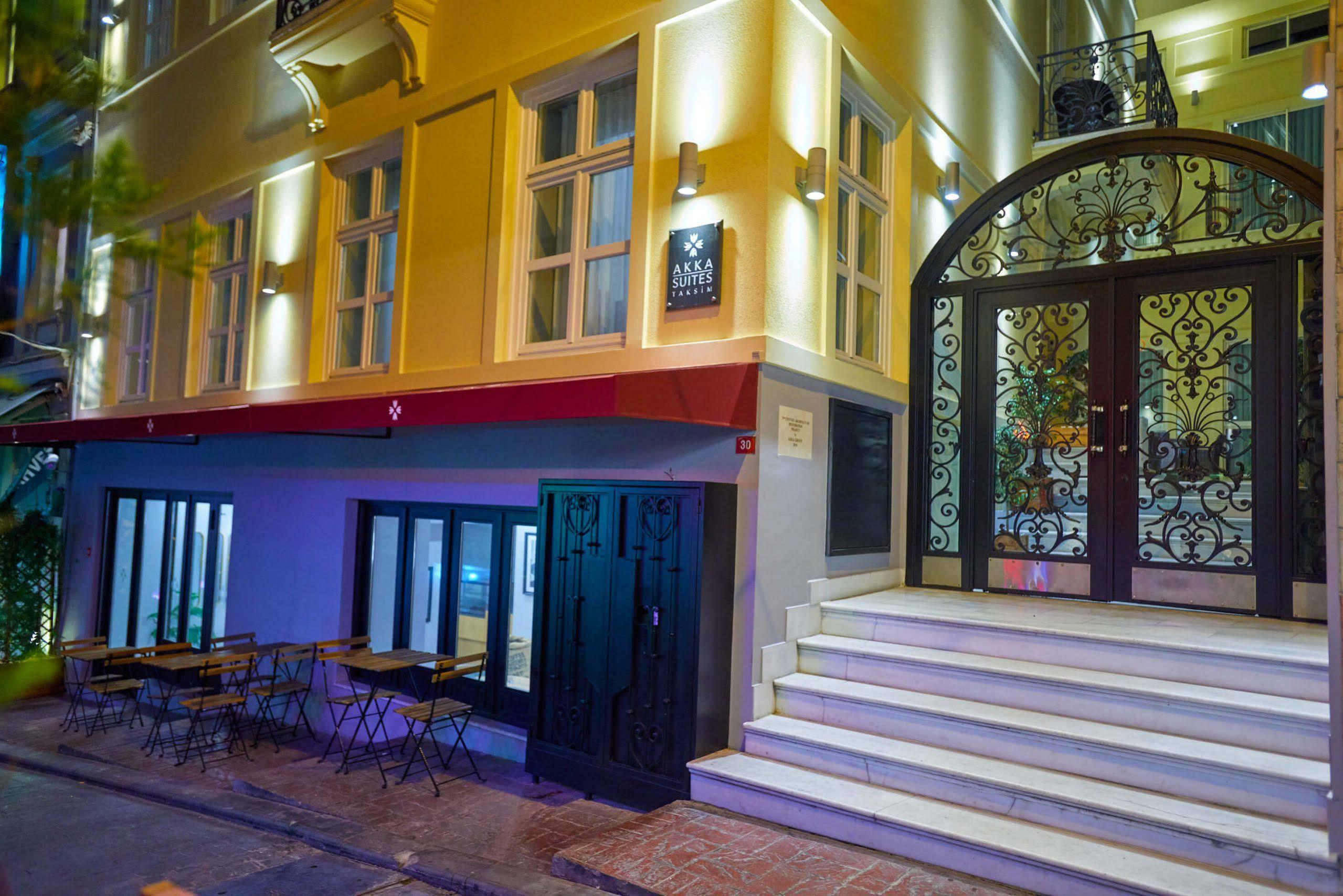 Akka Suites Taksim-Special Class Istanbul Exterior foto